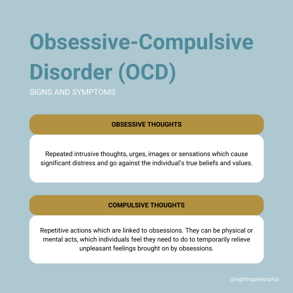 Obsessive-compulsive disorder (OCD) | Nightingale Hospital